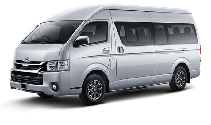 Big Van using Toyota Hiace